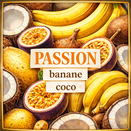 Passion, banane, coco